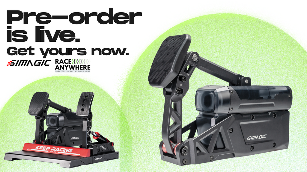 SIMAGIC P-Active Pedal Bundle: Now Available to Pre-Order