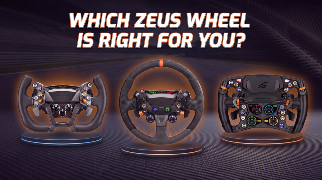 Choosing the right Zeus wheel for your sim racing setup
