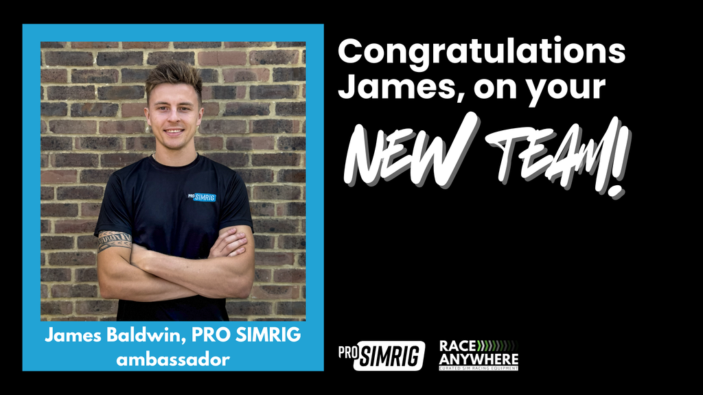 PRO SIMRIG ambassador James Baldwin joins Team Redline