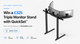 Win a £325 PRO SIMRIG Triple Monitor Stand with QuickSet™