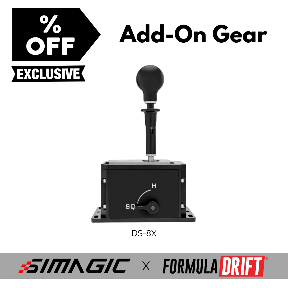 DS-8X Dual Mode Shifter (SIMAGIC) – Race Anywhere DS-8X Dual Mode Shifter (SIMAGIC) – Race Anywhere