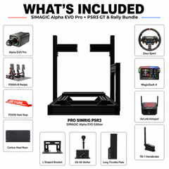 SIMAGIC Alpha EVO Pro + PSR3 GT & Rally Bundle