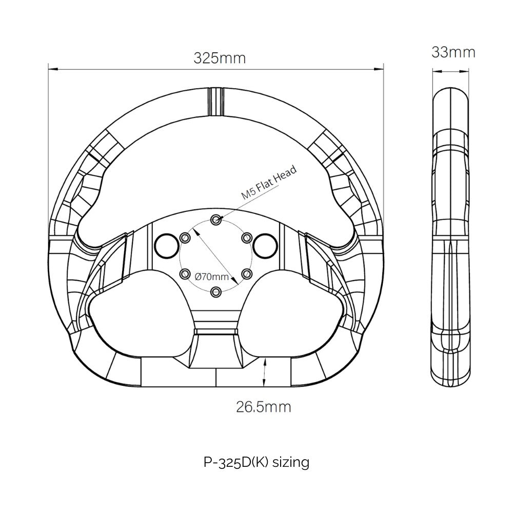 Simagic Wheel Rim Wheel Rim - Loose (SIMAGIC) – Race Anywhere