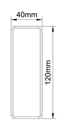 40x120 end cap