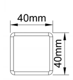 40x40 end cap (Pack of 10)