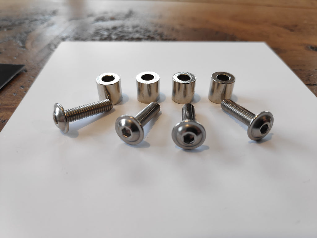 Monitor vesa mount bolts and spacers kit Race Anywhere